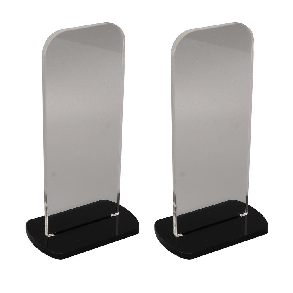 2Pcs Acrylic Boxing Glove Stand Vertical Boxing Glove Display Stand Baseball Glove Display Stand Acrylic Gloves Holder Acrylic Gloves Holder (1)