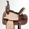 Comfytack 15 in Western Horse Ranch Roping Cowboy Saddle American Leather Tack Set Brown/Tan view 2
