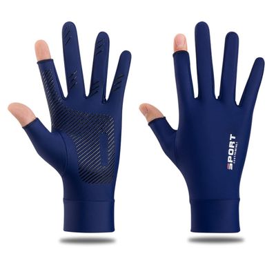 Shkalacar Sun Protection Uv Gloves for Men Women, Touchscreen Sun Gloves Lightweight Cycling Gloves Summer Sunblock Gloves for Outdoor Driving Cycling Riding Climbing Golfing Workout