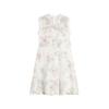 Beautees Girl's Sleeveless Lace Party Dress, Ivory/Floral, 10 view 1
