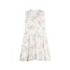 Beautees Girl's Sleeveless Lace Party Dress, Ivory/Floral, 10 view 2