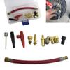ihreesy Bicycle Valve Adapter Set,Inflation Needle Inflating Needles Air Pump Inflator Extension Hose Pump Air Pump Needle Set Bike Pump Accessories for PrestaValve,11PCS view 4