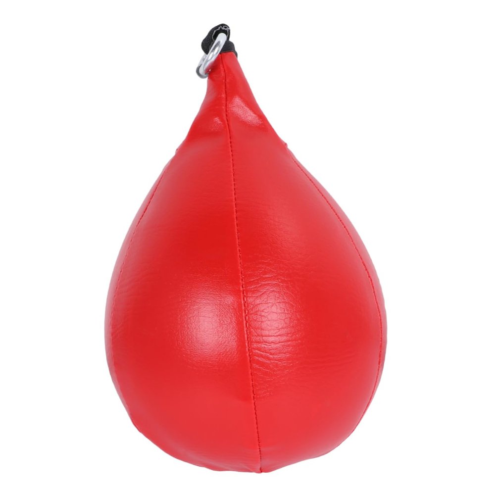 SUPVOX Professional Boxing Speed Ball Hanging for Reflex Training Red Pear Shape Enhance Hand-Eye Coordination