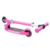 Hover-1 Lunar Kids Folding Kick Scooter with Color-Changing LED Light Up Wheels, Foot Brake, Adjustable Height Handle, and Light Weight Design view 2