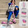 Hover-1 Lunar Kids Folding Kick Scooter with Color-Changing LED Light Up Wheels, Foot Brake, Adjustable Height Handle, and Light Weight Design view 4