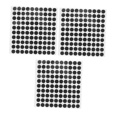 SUPVOX 6sheets Pool Table Stickers for Billiards Easy Adhesive Snooker Markers Suitable for Pool Tables and Prevents Cloth Damage