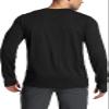 CQR Men's UPF 50+ Sun Protection Long Sleeve Quick Dry Athletic Shirts, Stretch Running Workout Hiking T-Shirts, Protector Black, X-Large view 2