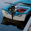 4-Stroke 3 HP Outboard Motor, 2.2KW Heavy Duty Fishing Boat Motor Wind Cooling Trolling Motor for Fishing Aquaculture Outdoor view 3