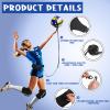 Hoemwarm 8 Pcs Volleyball Training Equipment Aid Kit, Girls Volleyball Trainer Knee Pads Elastic Belt Hand Straps Arm Sleeves Bags Spike Trainer Gear Gifts for Beginners Coaching Supplies view 3