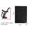 DYNWAVE Folding Treadmill Cover Running Machine Cover Fitness Equipment Cover Dustproof Dustproof and Waterproof Cover for Exercise, Black view 3