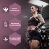 Beast Power Gear Improved Lifting Support & Stability - Gym Wrist Wraps for Weightlifting 14" Premium Quality Hand Wraps with Thumb Loop - Weight Lifting Wrist Wraps for Pain & Support view 4