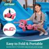 Gotrax KS3 Pro Kick Scooter for Kids, One Key Removable Seat & 3 Extra Wide PU Light-Up Wheels and Anti-Slip Deck, Adjustable Height Handlebar and Lean-to-Steer, Foldable Scooter for Children Aged 2-8 view 3
