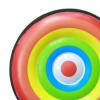 B Baosity Inflatable Punching Bag Inflatable Cushions PVC Adult Durable Multifunctional Inflatable Boxing Wall Focus Target Boxing Bag, 45cmx45cmx10cm view 3
