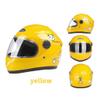 Kids Motorcycle Full Face Helmet, 4-10 Years Old Boys Girls Motorbike Helmet with Visor, Children Youth Four Seasons DOT Certified Helmet for Four-Wheel Bike Street Kart Cruiser Scooter-E||50-55CM view 2