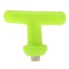 YWJLQH Steel Track Spikes Wrench Tools Cross Country Shoe Spikes Removal Tool for Sports Tracking Running Shoes, Yellow T Handle view 1