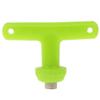 YWJLQH Steel Track Spikes Wrench Tools Cross Country Shoe Spikes Removal Tool for Sports Tracking Running Shoes, Yellow T Handle view 2