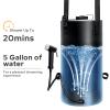 SPACEREST Solar Shower Bag, 5 Gal Portable Shower Bag for Camping, Solar Heating Outdoor Shower Bag, Upgraded Thickened Material Tear & Leak Proof, Portable Camping Shower Bag for Traveling, Surfing view 4