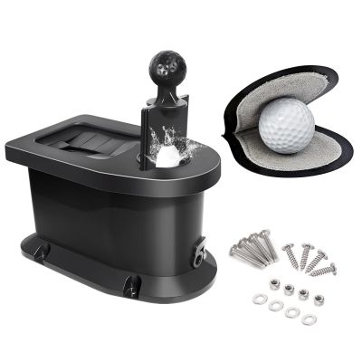 Orle Oko Golf Cart Ball Washer and Club Cleaner Kit with Mounting Bracket, Golf Ball Washer Cleaner for EZGO, Club Car, Yamaha, Advanced EV, Star EV, Universal & Detachable