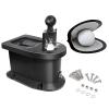 Orle Oko Golf Cart Ball Washer and Club Cleaner Kit with Mounting Bracket, Golf Ball Washer Cleaner for EZGO, Club Car, Yamaha, Advanced EV, Star EV, Universal & Detachable view 1