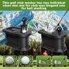 Orle Oko Golf Cart Ball Washer and Club Cleaner Kit with Mounting Bracket, Golf Ball Washer Cleaner for EZGO, Club Car, Yamaha, Advanced EV, Star EV, Universal & Detachable view 3