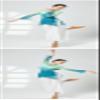 Women's Classical Dance Gradient Color Tops Chinese Folk Dance Tops Only Bean En8 XL view 4
