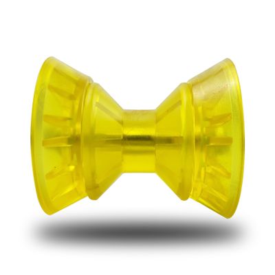COLOFULWAY 3" Boat Trailer Roller Assembly with Spoke fits 1/2" Shaft, Bow Roller fits 3 inch Wide Bracket