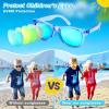 Kids Sunglasses Bulk Party Favors - 32 Packs Boys Girls Sunglasses for Kids Age 3-8 with UV 400 Protection, Neon Sunglasses for Kids Party view 3