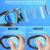 Fulllove Swim Goggles, Tenfold Long-lasting Anti Fog Swimming Goggles for Adult Men Women, No Leakage with Nose Clip Earplugs view 2