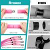 Ayombo Pilates Bar Kit with Resistance Bands, Adjustable Pilates Equipment for Legs, Hip, Waist, Arm, Squats Exercise Equipment for Home Gym Workouts, 3-Section Pilates Bar Kit for Women & Men view 4