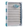 SF Fly Fishing Box Magnetic Closure Ripple Foam Polycarbonate Material Clear Lid Trout Flies Fly Box, Small view 1