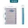 SF Fly Fishing Box Magnetic Closure Ripple Foam Polycarbonate Material Clear Lid Trout Flies Fly Box, Small view 2