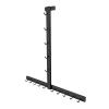 LAT Pull Down Bar Gym Accessory Rack, Gym Accessories Rack LAT Bar Organizer, Lat Pulldown Attachments for Different Cable Handles,Home and Wall Fitness Heavy Duty A-Frame Stand view 1