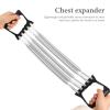 GANAZONO Workout Chest Expander Ergonomic Handle Resistance Spring Fitness Exerciser for Chest and Arm Strength Training view 3
