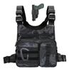 Criuage Outdoor Sports Chest Bag for Men Women, Large Capacity Running Vest Rig with Water Bottle Pocket, Comfort Hands Freely EDC Chest Pack for Hiking,Cycling,Travelling (Camo) view 1