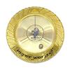 scorpy Golf Level Ball Marker with Metal Bead and Hat Clip, High Precision Putting Green Reading Aid Golf Accessories (Model Galaxy, Gold) view 1