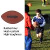 XHTLLO Football, Rubber 9 Junior PU Durability Easy to Inflate High School Training College Football, Enhanced Grip Kids Football, for Kids, Youth view 3