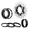 ZOCKZ Single Speed Cassette Cog 12/13/14/15/16/17/18/19/20/21/22T MTB Single Speed Conversion Kit Bicycle Single Speed Bike Cassette Sprocket for 7-10 Speed HG Hubs (Black,19T) view 1