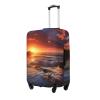 OPSREY Pretty Backgrounds Nature Sunset Print Luggage Cover Suitcase Cover Elastic Washable Suitcase Protector For 21-32 Inch view 2