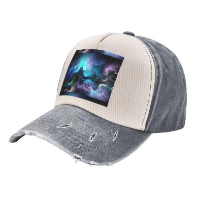 3D Graphics Universe Space Stylish Sports Hat in Denim,Adjustable, Breathable,for Daily Wear and Outdoor Activities