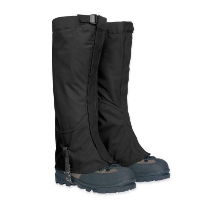 HEARSO Leg Gaiters, High-Density Soft Anti-Snake Bite Snowshoe Gaiters Outdoor Gaiters, Suitable for Climbing, Skiing, Riding, and Hunting (Color : Style 1, Size : Large)