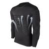 GLANSI Paintball Padded Shirts, Padded Compression Shirt Football, Men Soccer Protective Shirt, Long Sleeve Football Pad Shirt, Padded Shirts for Soccer Basketball Paintball for Adults and Kids view 3