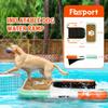 FBSPORT Inflatable Dog Boat Ramp Floating Dock Water Ladder for Pool, Boat, Non-Slip EVA Floating Ladder Pool Ramp for Dog Up to 220 LBs, Safe & Easy Access view 3