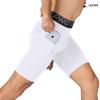 LEICHR 3 Pack Men Athletic Compression Shorts Sports Performance Active Shorts Workout Running Tights view 2