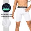 LEICHR 3 Pack Men Athletic Compression Shorts Sports Performance Active Shorts Workout Running Tights view 3