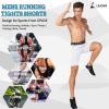 LEICHR 3 Pack Men Athletic Compression Shorts Sports Performance Active Shorts Workout Running Tights view 4