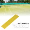 Gavigain 10pcs Court Line Marker Kit,Tennis Spot Marker Multipurpose Marking Line for Kids Basketball Volleyball Badminton Outdoor Training (Yellow) view 2