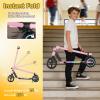 SIMATE Electric Scooter for Kids, Motorized E-Scooters with Colorful Front Light and Pedal Lights, LED Display & Foldable, Dual Braking System, Top 8.7mph & 5 Miles, Gifts for Kids, Girls, Boys, Teens view 3