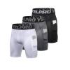 LEICHR 3 Pack Men Athletic Compression Shorts Sports Performance Active Shorts Workout Running Tights view 1
