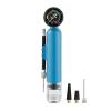 YOXIER Ball Pump,Ball Pump with Pressure Gauge,Dual Action Sports Ball Pump with Needle,Air Pump with Inflation Needles & Pressure Release Valve for Basketball,Football & Other Inflatable Balls Blue view 1