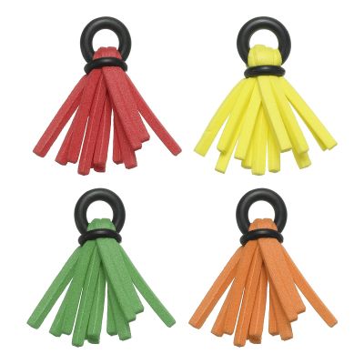 PATIKIL 1.14" Strike Indicators Fly Fishing, 4 Pcs Stream Floating Hook Positioning Fishing Bobber Strike Indicator Fly Fishing Indicator Floats Foam Strike Indicator, 4 Colors